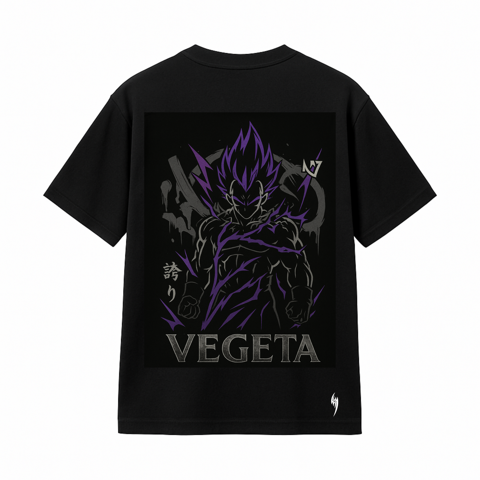 Vegeta Drop Shoulder T-Shirt : Ultra Ego