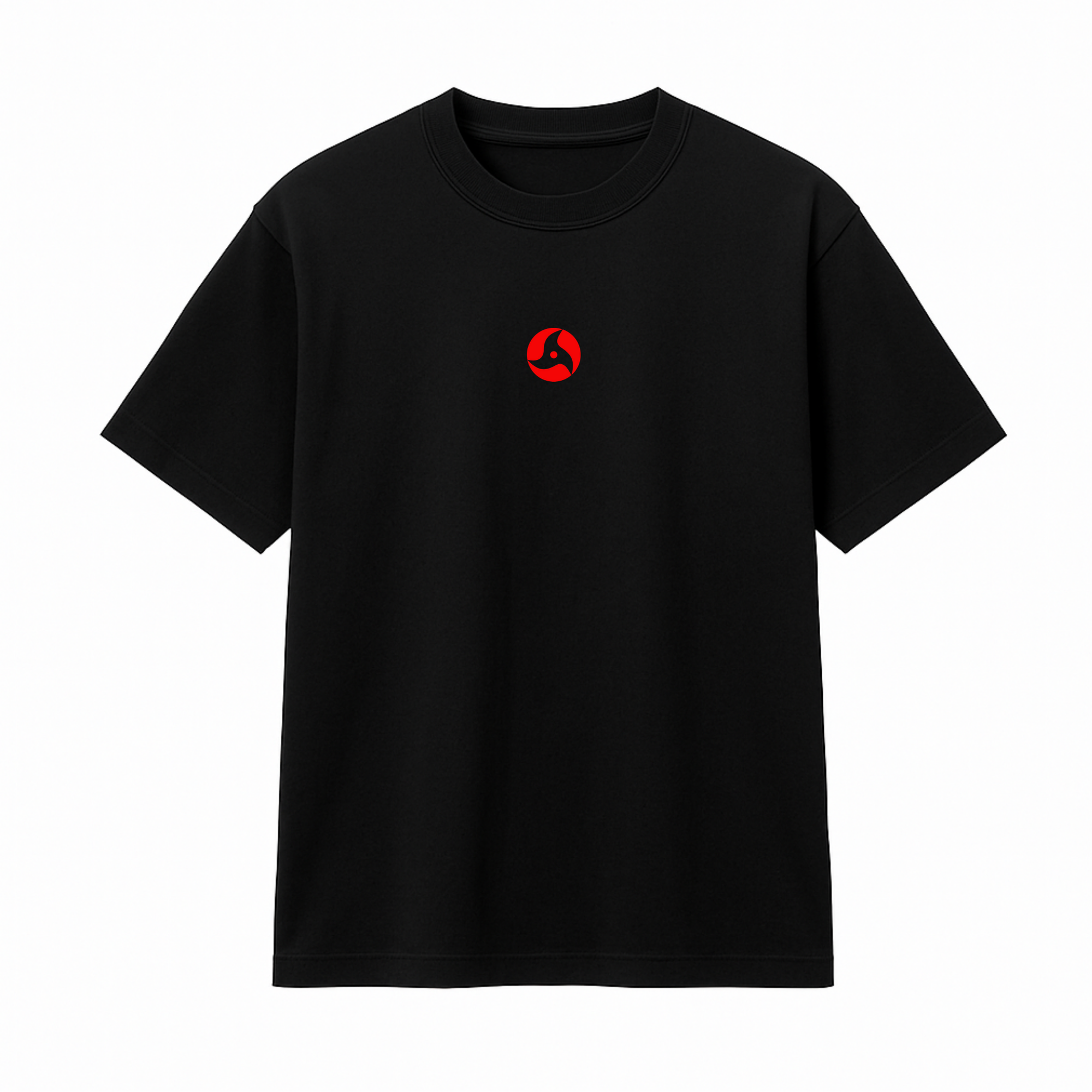 Itachi Uchiha Drop Shoulder T-Shirt: Crimson Silence